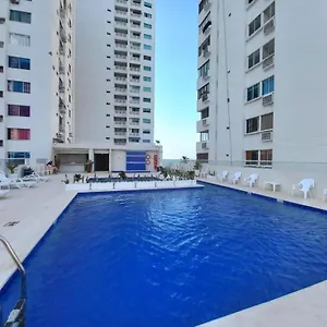 Apto Nacaela-bocagrande Cerca A La Playa Apartamento Cartagena